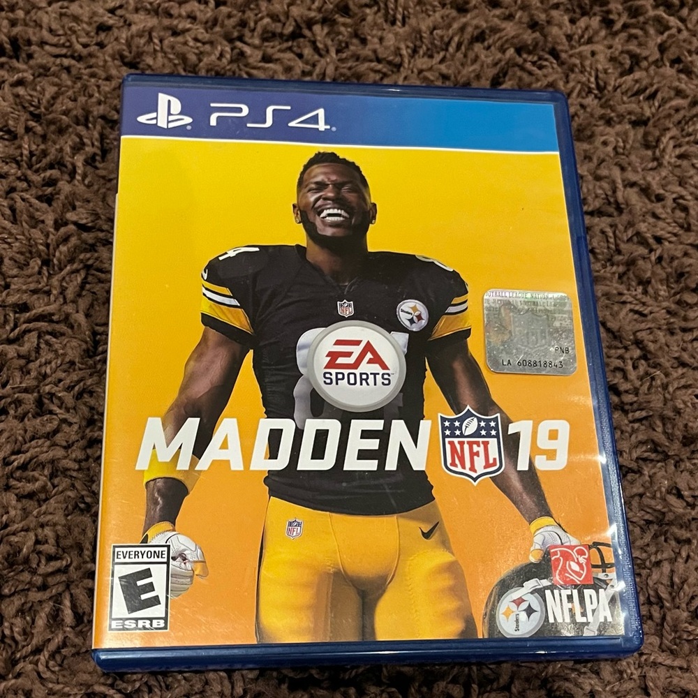 Madden NFL 19 for PS4 - Black and Yellow